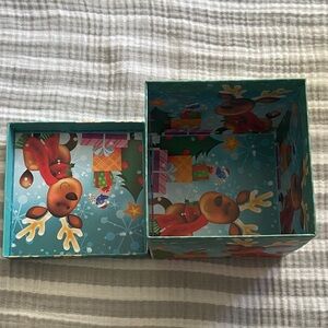 Festive Normal Reindeer Gift Box feet’s inside a gift item is perfect size